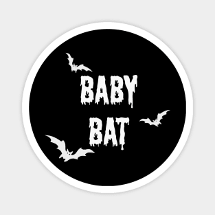 Baby Bat with Flying Bats Magnet